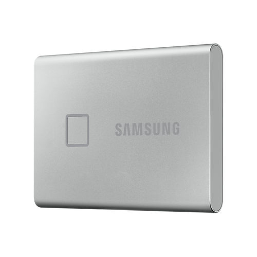 Samsung Portable SSD T7 Touch 500GB - Silver (Photo: 4)